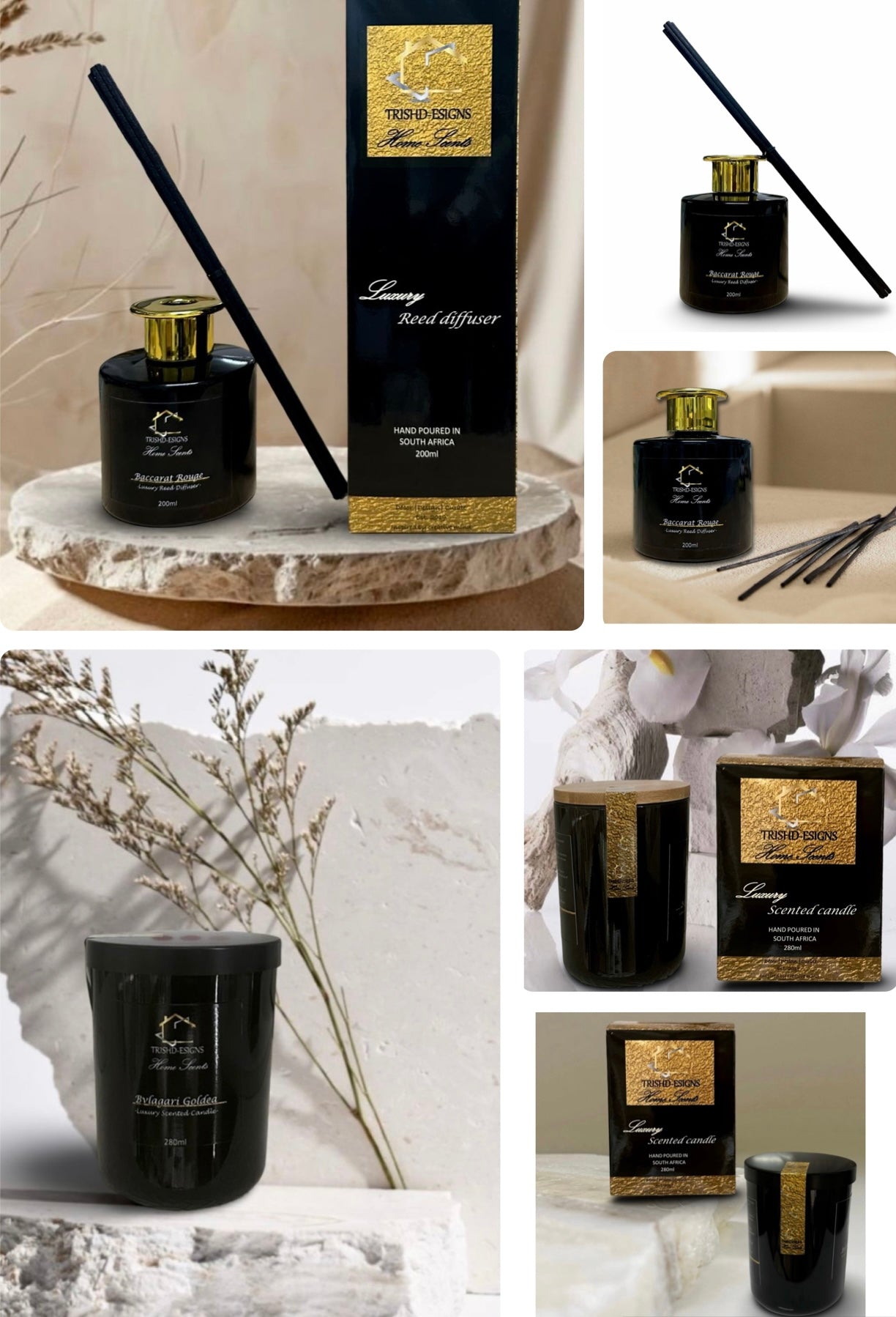 Welcome our very own Luxury Home Scents- TRISHD-ESIGNS HOME SCENTS