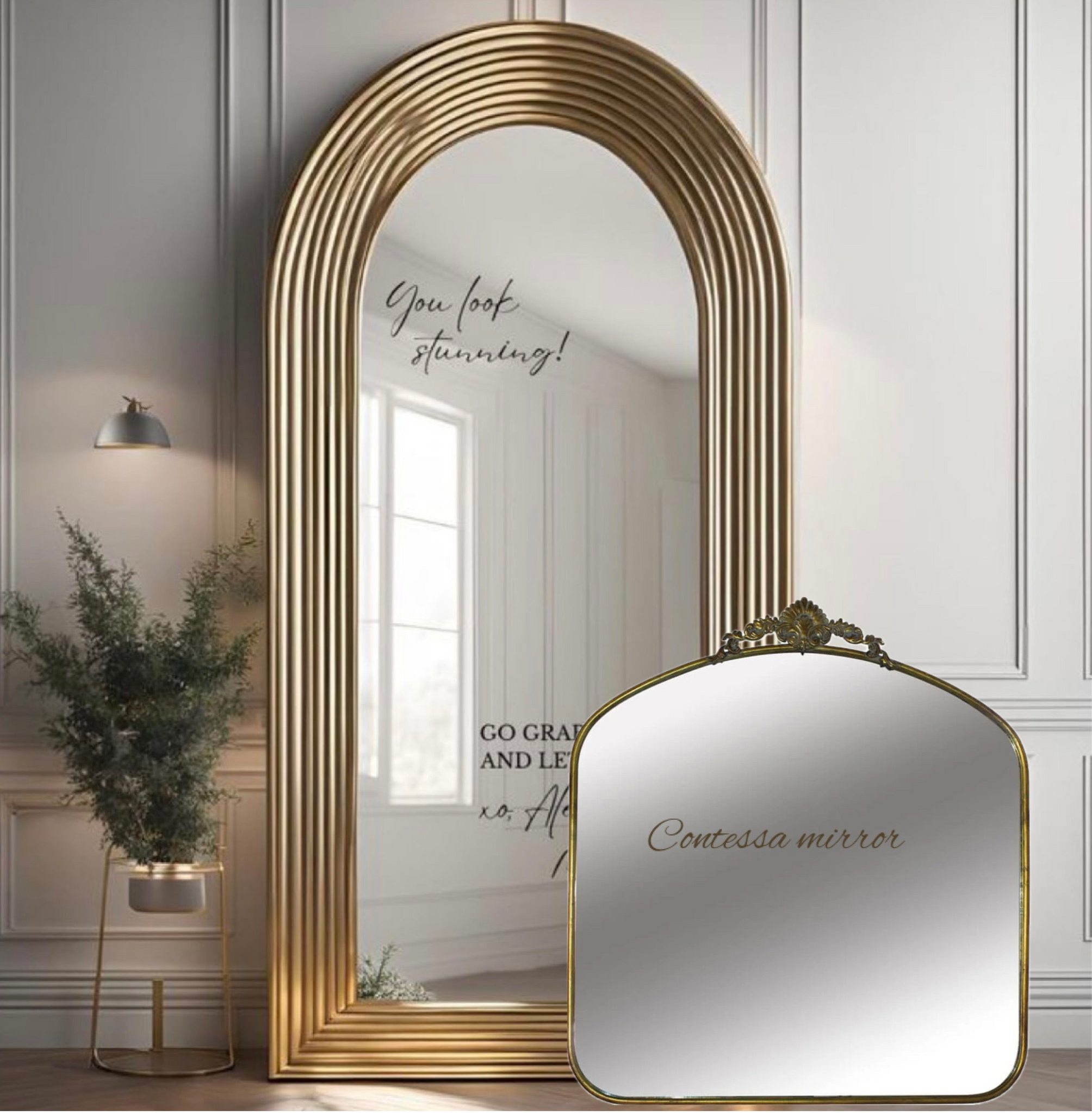CONTESSA MIRROR 82X90CM