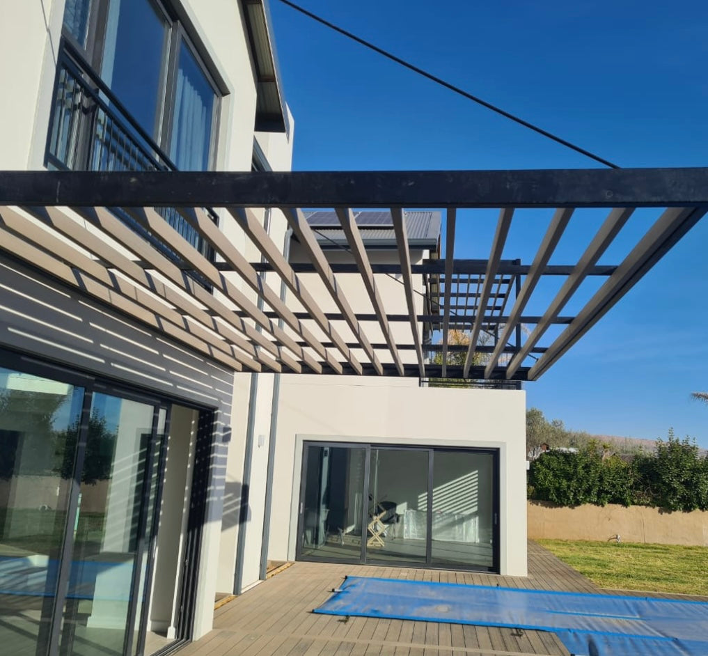 Composite customized pergola