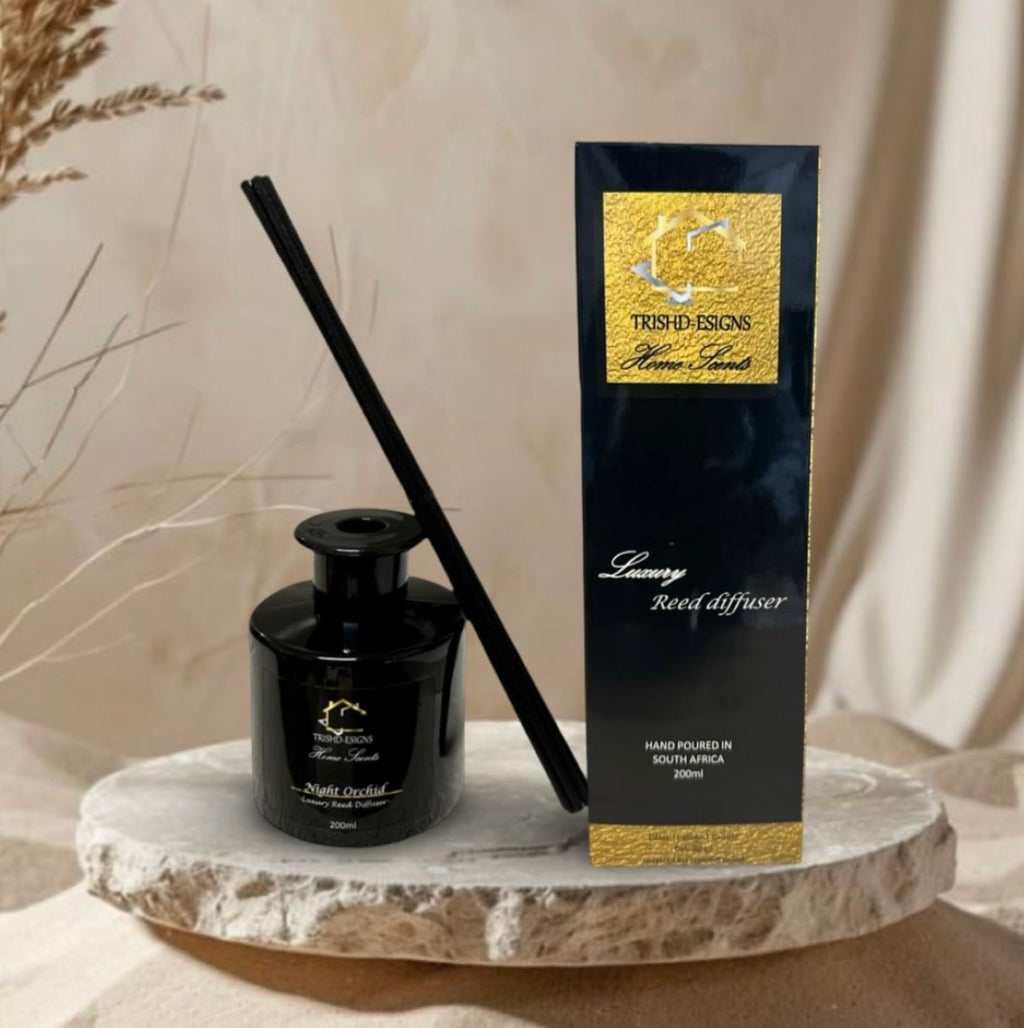 TRISHD-ESIGNS-Night Orchid-Luxury reed diffuser