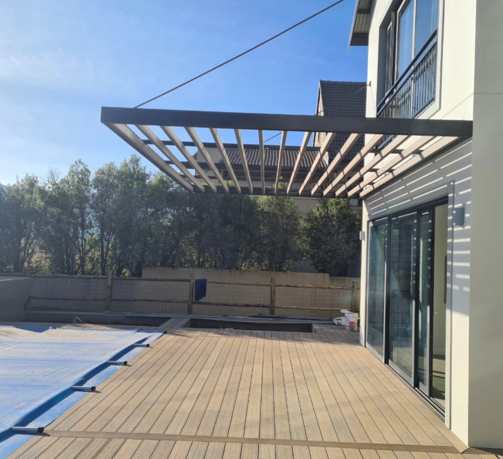 Composite customized pergola