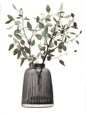 JEM GREY VASE 20CM