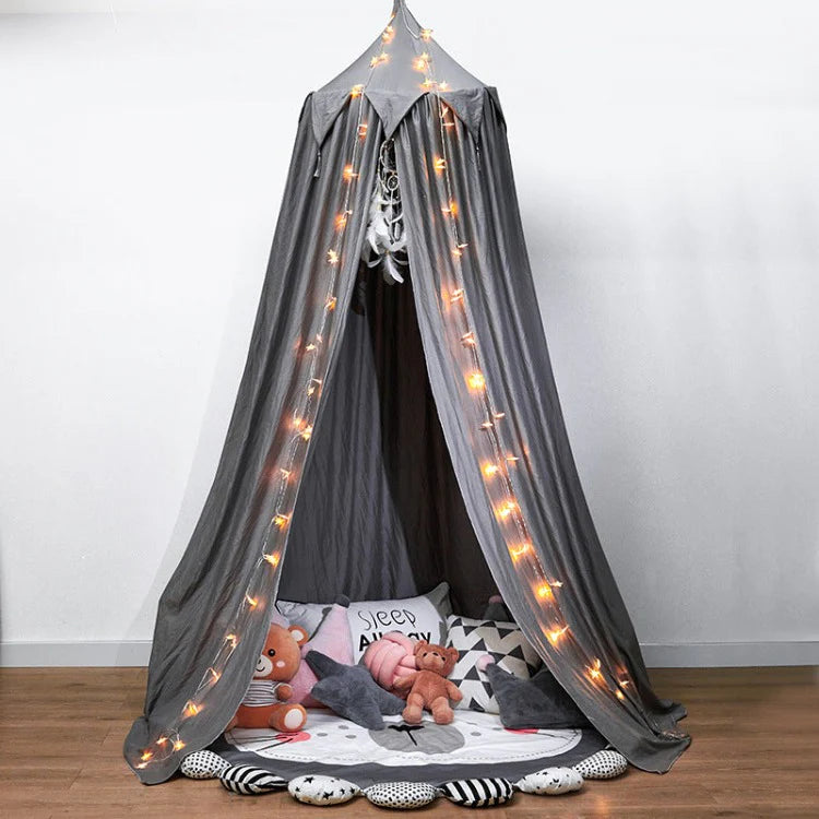 Deluxe Hanging Tent Canopy | Grey