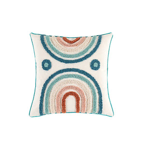 Moroccan Scatter Cushion | Cool Dot Rainbow