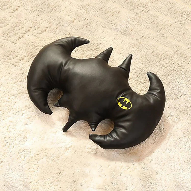 Leather Batman Pillow